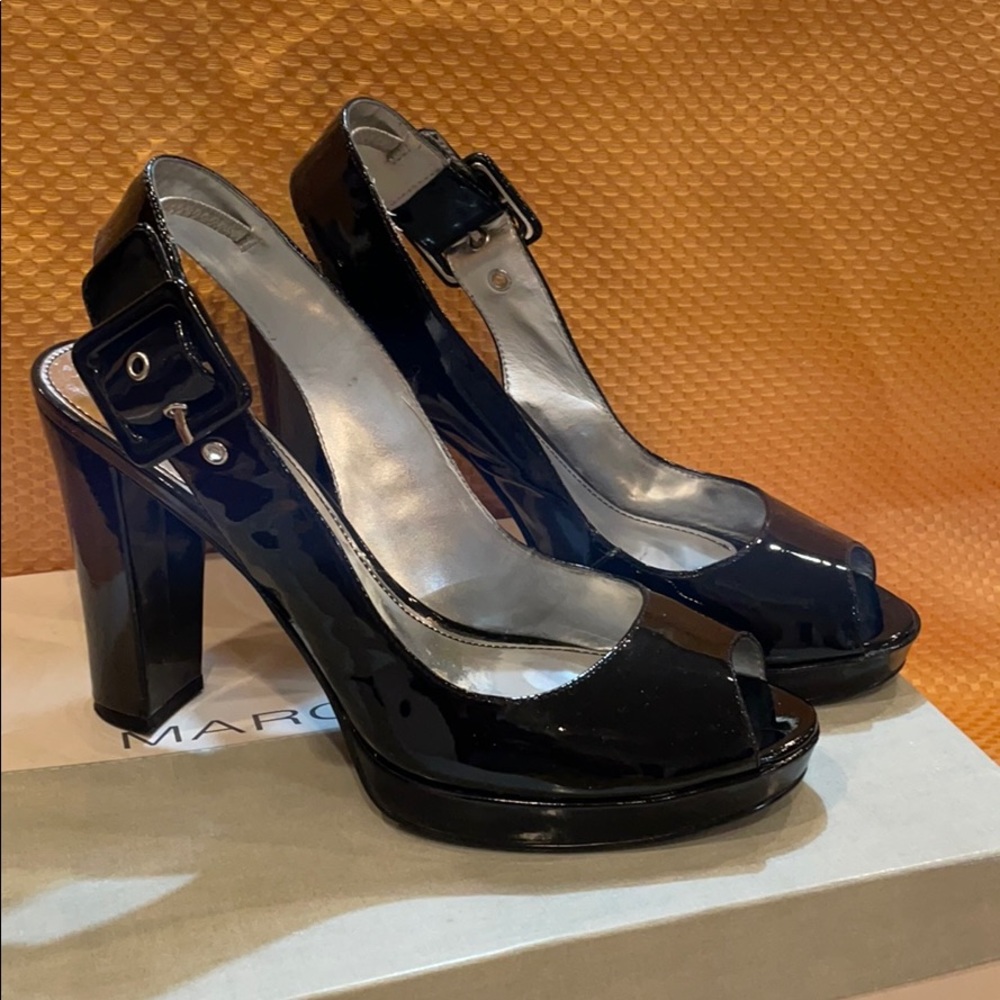 Black Patent Leather size 8